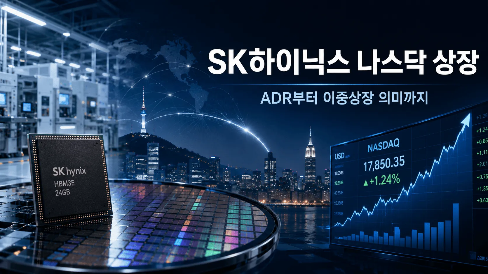 ADR 뜻 의미와 SK하이닉스 나스닥 상장의 효과